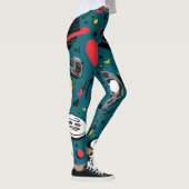 Floral All-Over Print Leggings (Rechts)