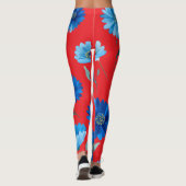 Floral All-Over Print Leggings (Achterkant)