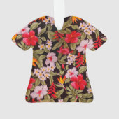 Floral Aloha Shirt Ornament (achterkant)