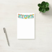 Floral Aloha Typography Post-it® Notes (Kantoor)