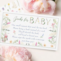 Floral Alphabet Baby shower Boeken voor Baby