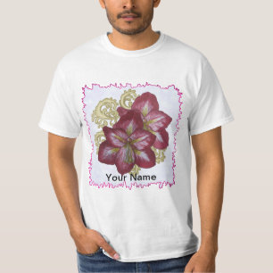 Floral Amaryllis T-shirt