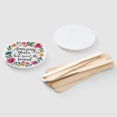 Floral Amazing Grace Handwaaier (Niet-gemonteerd)