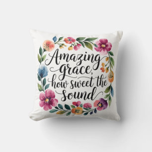 Floral Amazing Grace Kussen