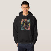 Floral Amen Art Hoodie (Voorkant volledig)
