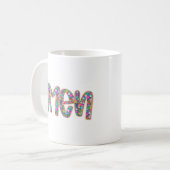 Floral Amen Koffiemok (Voorkant links)