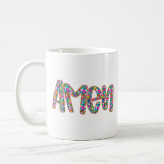 Floral Amen Koffiemok