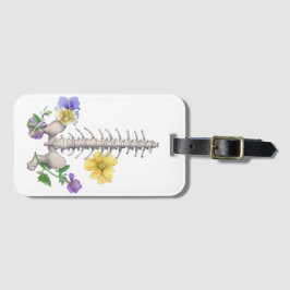 Floral Anatomy - Vertebrae, Hip Bone Bagagelabel