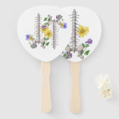 Floral Anatomy - Vertebrae, Hip Bone Handwaaier (Voorkant en achterkant)