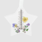 Floral Anatomy - Vertebrae, Hip Bone Ornament (achterkant)