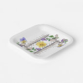 Floral Anatomy - Vertebrae, Hip Bone Papieren Bordje (Gebogen)