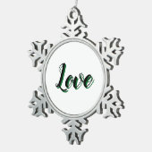 Floral Anatomy - Vertebrae, Hip Bone Tin Sneeuwvlok Ornament (Rechts)