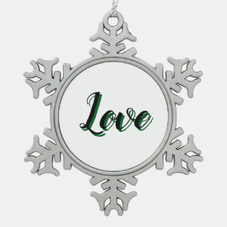 Floral Anatomy - Vertebrae, Hip Bone Tin Sneeuwvlok Ornament