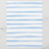 Floral Anchor Beach Wedding Cocktail Menu (Achterkant)