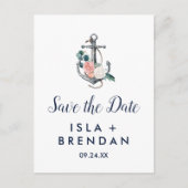 Floral Anchor | De zomer bewaart het Briefkaart va (Voorkant)