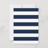 Floral Anchor | Keuze uit het zomermenu RSVP-kaart RSVP Kaartje (Achterkant)