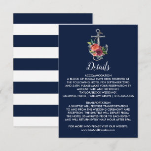 Floral Anchor Najaarsavond Najaar — Kaart invull