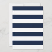 Floral Anchor | Nanajaar Kaart van de bruiloft (Achterkant)