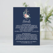 Floral Anchor | Nazeemomer — Kaart invoegen (Staand voorkant)