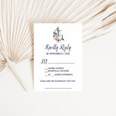Floral Anchor | Summer Song Request RSVP Card