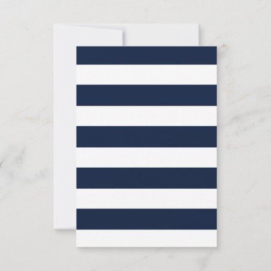 Floral Anchor | Summer Song Request RSVP Card (Achterkant)