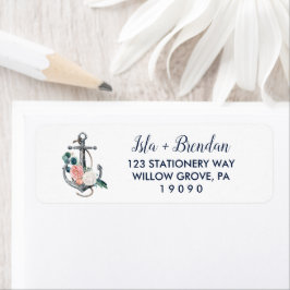 Floral Anchor | Zomerbruiloft Etiket