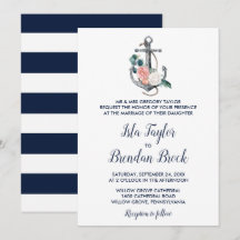 Floral Anchor | Zomerofficiële bruiloft