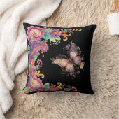 Floral and Butterfly Paisley Kussen (Deken)