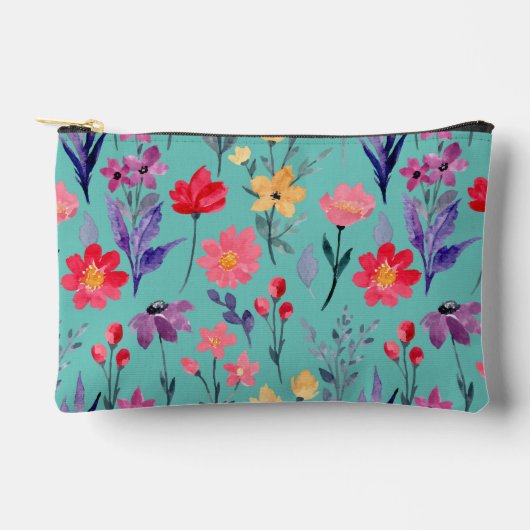 Floral And Glamour Seamless Pattern Nature Etui (Voorkant)