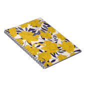 floral and leaf naadloos patroon notitieboek (Rechterzijde)