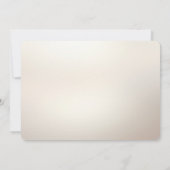 Floral and Pearl Embellishments Save The Date (Achterkant)