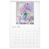 Floral and still life paintings 2026 calendar kalender (Jan 2026)