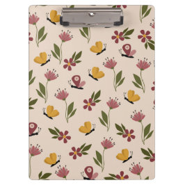 Floral Animals Klembord