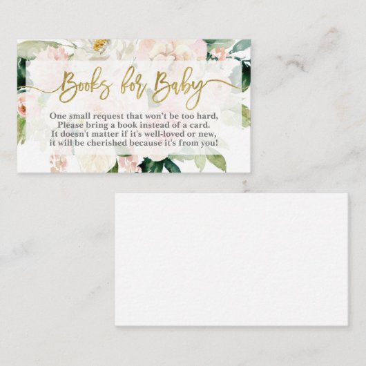 Floral anthurium breng een boekje mee informatiekaartje (Voorkant / Achterkant)