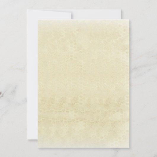 Floral Antlers Boho Rustic Wedding Invitations Kaart (Achterkant)