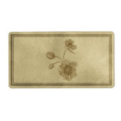 Floral Apothecary Label (Voorkant)
