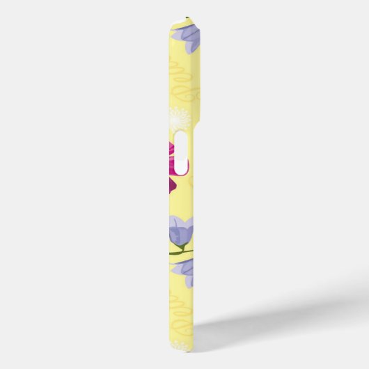 Floral Apple iPhone Case (Achterkant / Rechts)