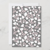 Floral Apron Kitchen Bridal Shower Kaart (Achterkant)