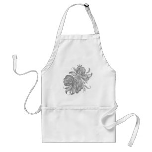 Floral Apron Standaard Schort