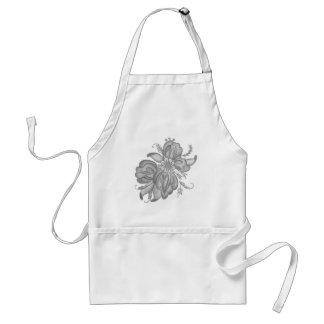 Floral Apron Standaard Schort