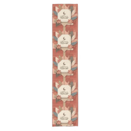 Floral Arab Ramadan Mubarak Korte Tafelloper