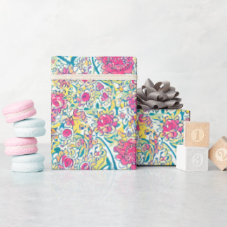 Floral Arabic Pattern Cadeaupapier