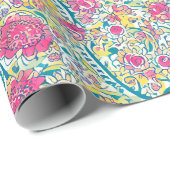 Floral Arabic Pattern Cadeaupapier (Rol Hoek)