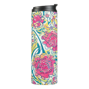 Floral Arabic Pattern Thermosbeker