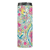 Floral Arabic Pattern Thermosbeker (Achterkant)