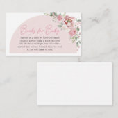 Floral Arch Baby in Bloom Boeken voor Baby Informatiekaartje (Voorkant / Achterkant)