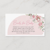 Floral Arch Baby in Bloom Boeken voor Baby Informatiekaartje (Voorkant)
