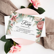 Floral Arch Designer RSVP kaarten