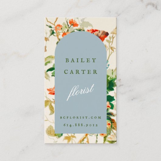 Floral Arch Designer Visitekaartje (Voorkant)