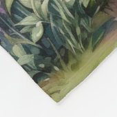 Floral Arch Landscape Fleece Deken (Hoek)